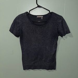 Tristan & Iseut Black Knit TShirt